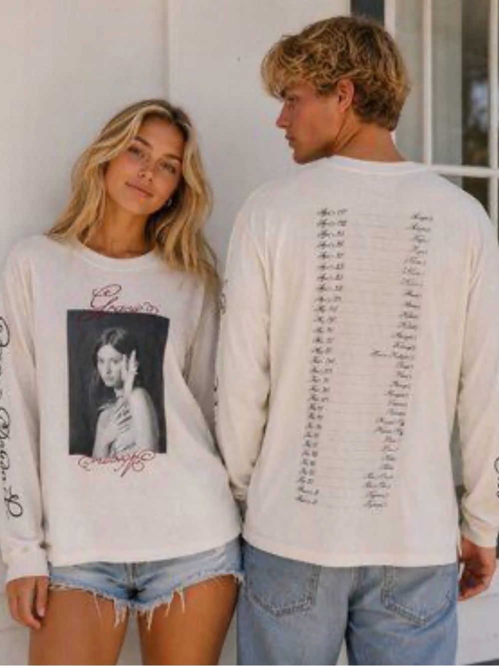 Gracie Abram’s  unisex Graphic Long-Sleeve Sweater